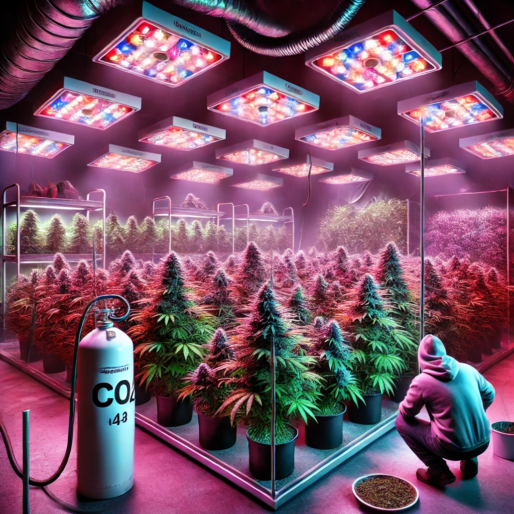 Cannabis Seedling Yellowing Wallpaper