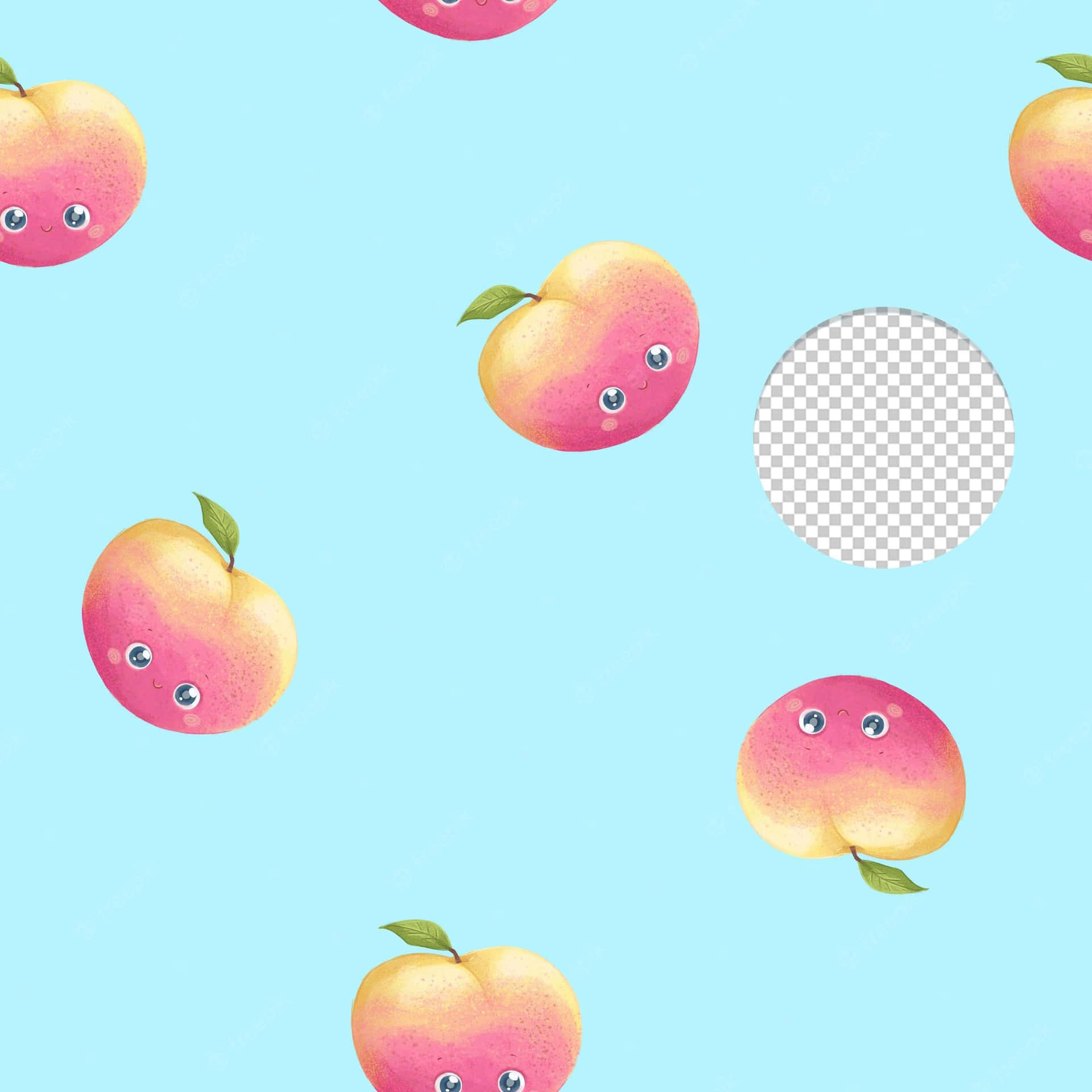 Cute Peach Wallpaper