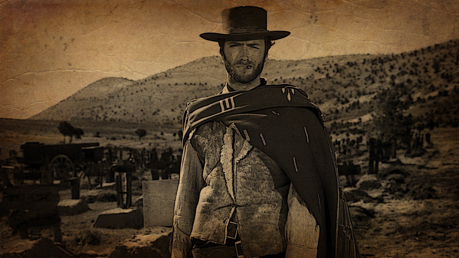Clint Eastwood Dirty Harry Western Wallpaper