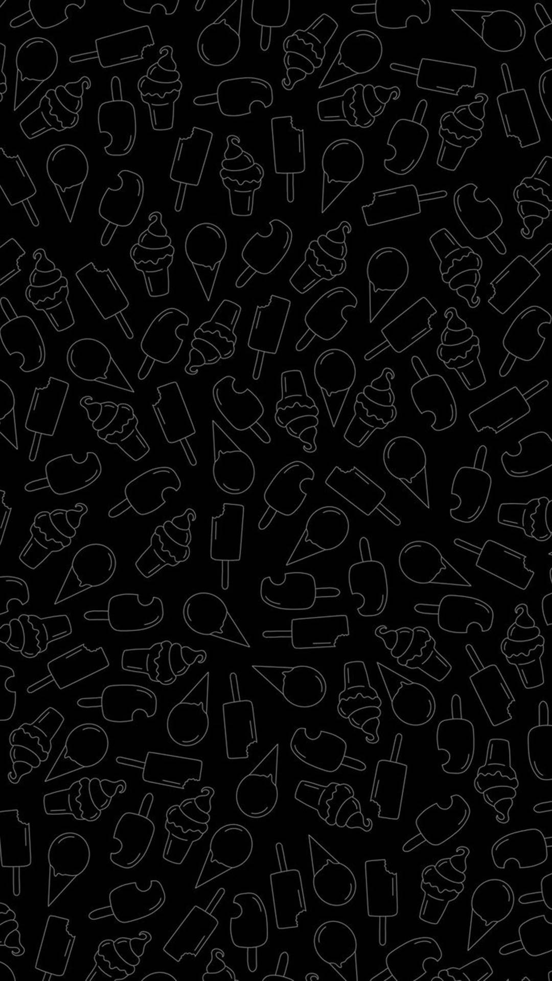 Minimalist Black Phone Wallpaper