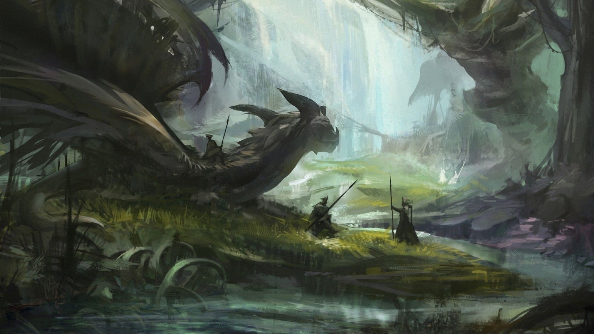 Fantasy Forest Backgrounds 4K Download