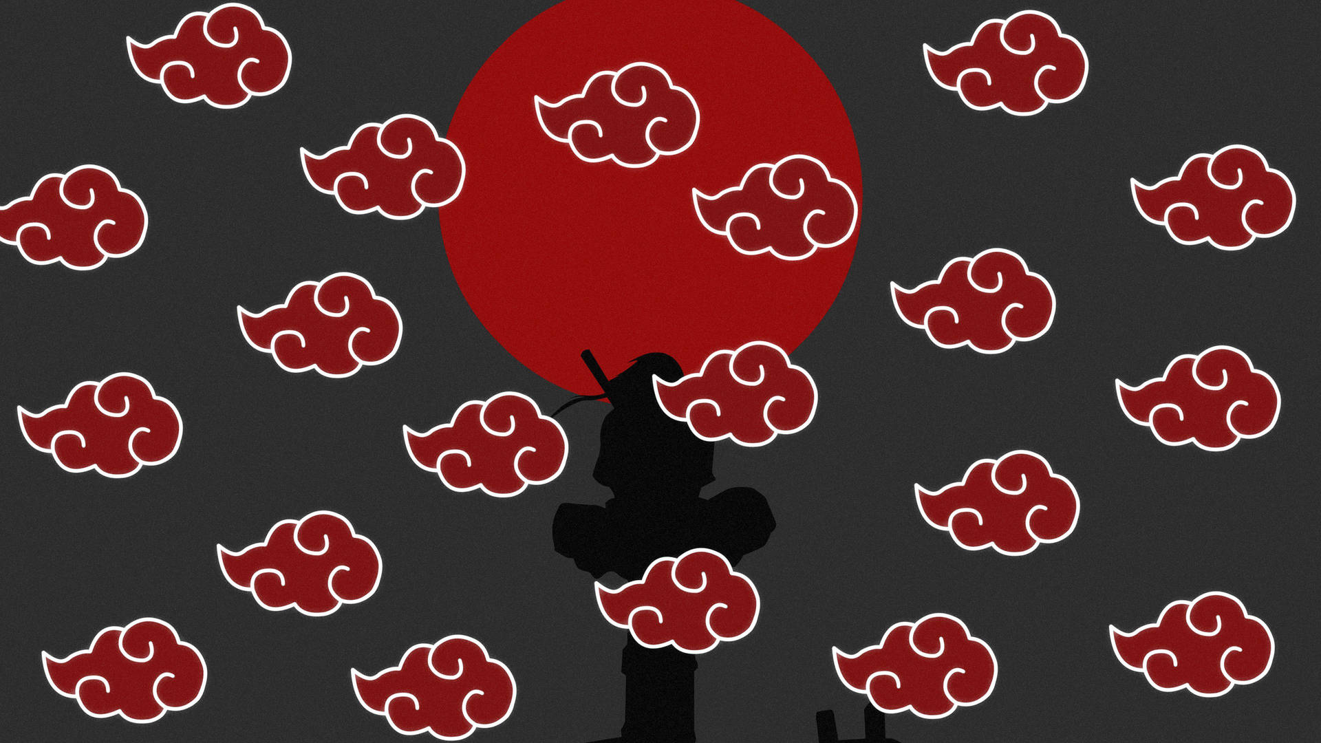 Akatsuki Cloud Pattern Wallpaper