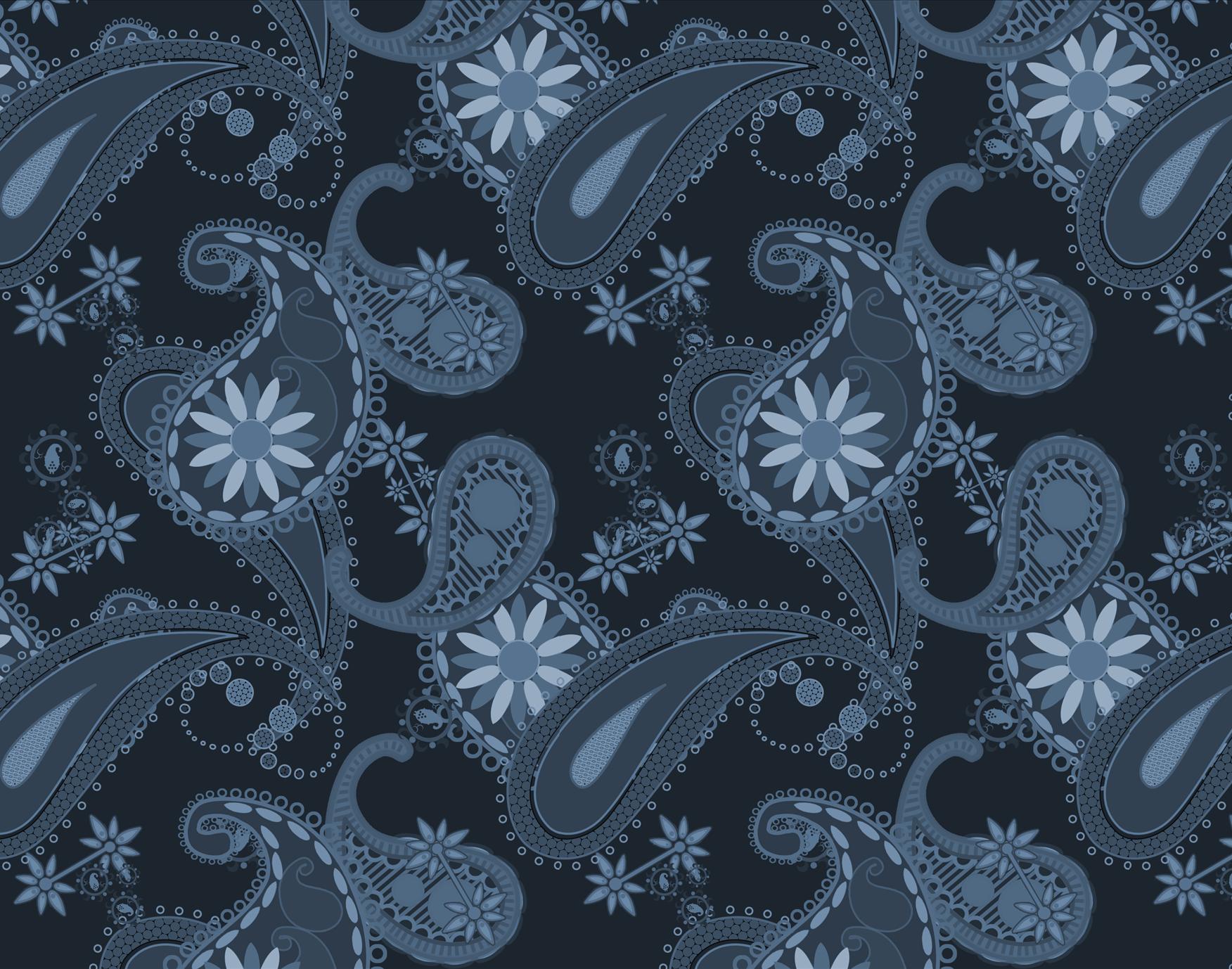 Showing Gallery For Navy Blue Paisley Background