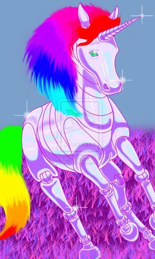 Robot Unicorn Attack Wallpaper For Android By Divanityan