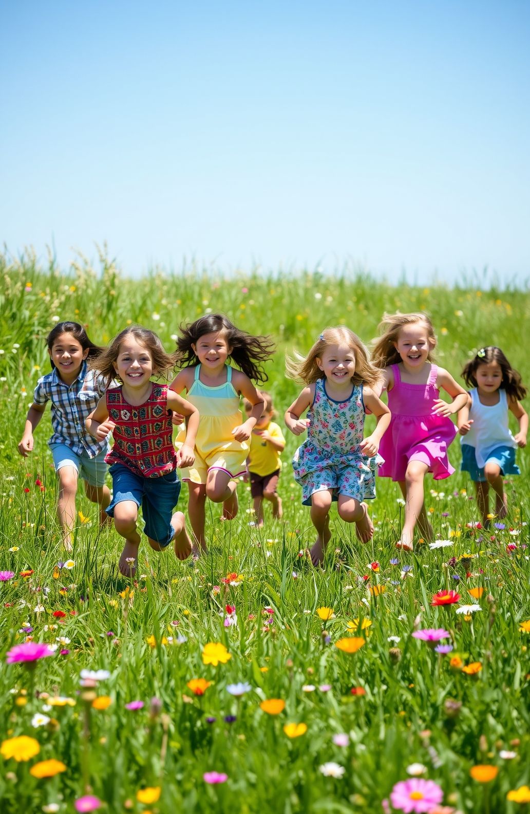 Barefoot Kids Wallpaper