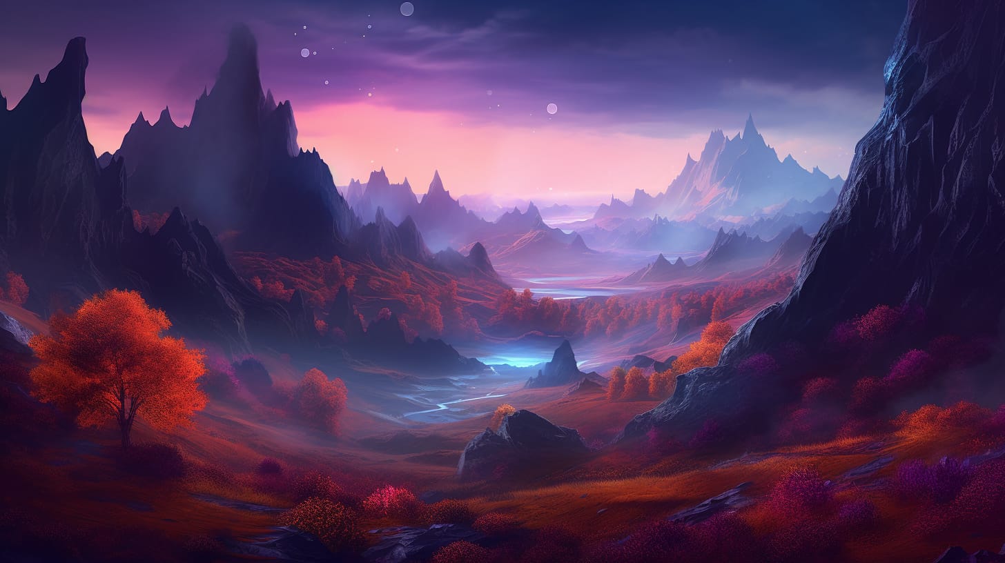 Mystical Zoom Background Wallpaper