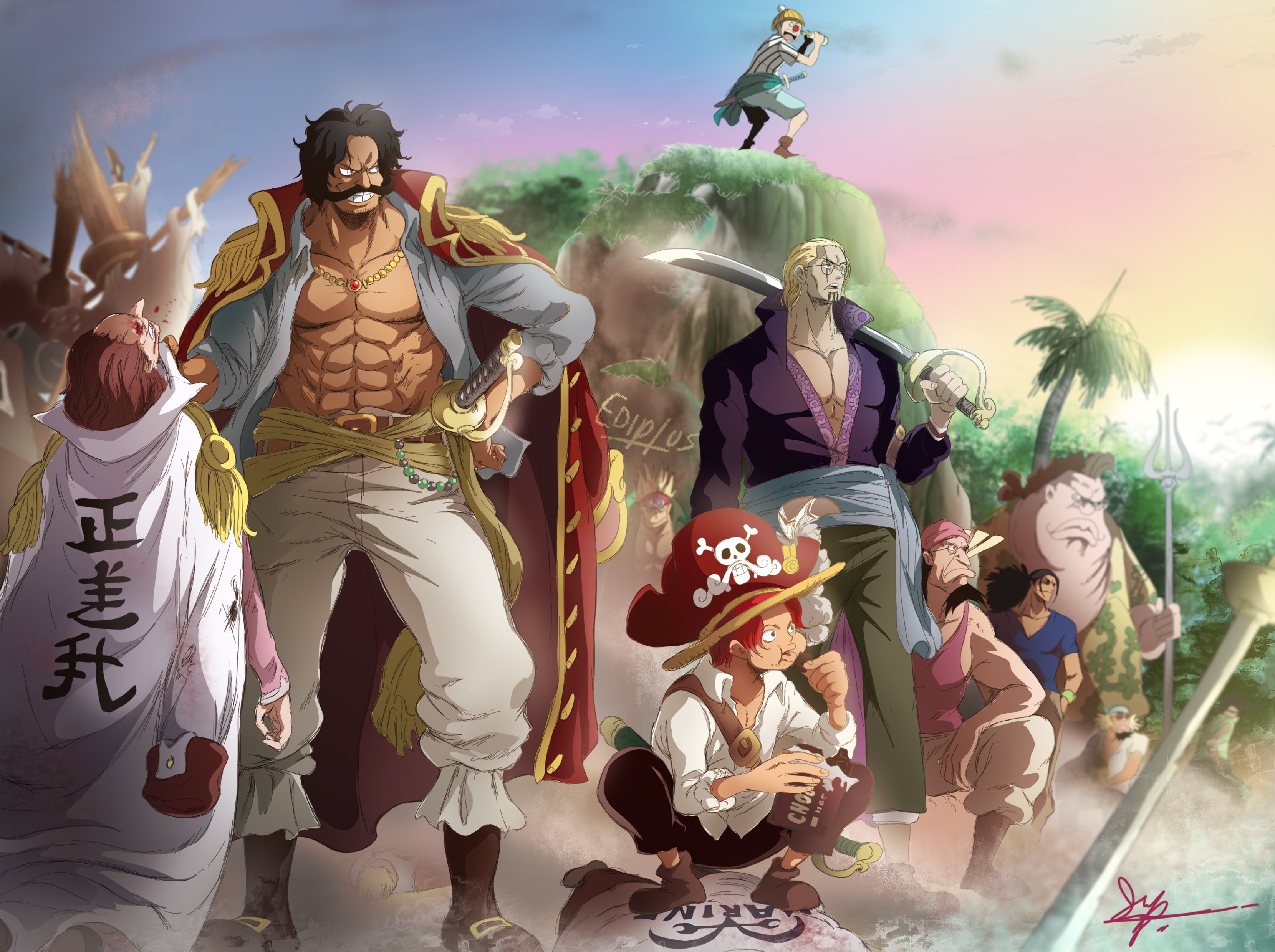 One Piece Wallpaper Gol D Roger