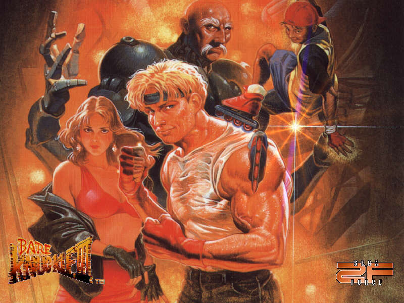 Bare Knuckle Team Streets Of Rage Wallpaper