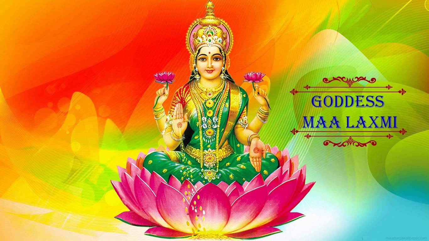 Goddess Lakshmi HD Wallpaper