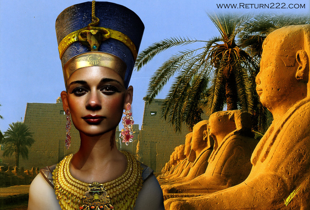 Nefertiti Untooned Papiel By Curi222