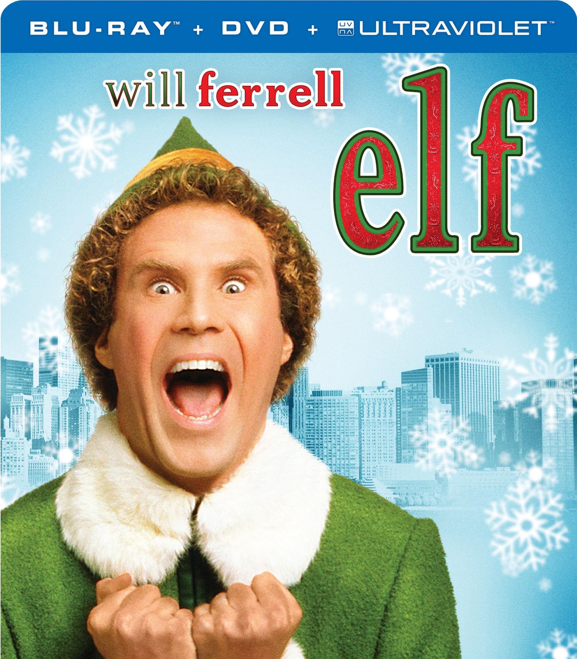 Elf Movie Will Ferrell Dvd Cover Jpg
