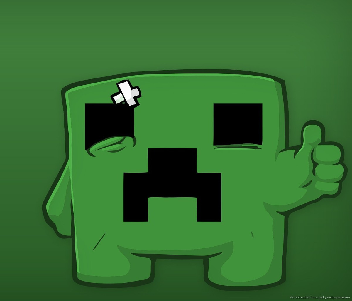 Minecraft Creeper Sad For