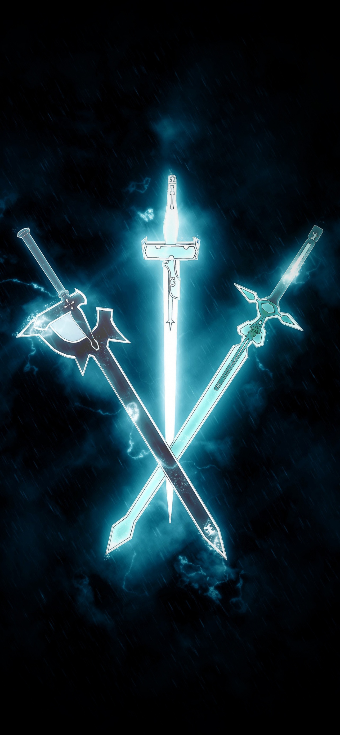 Sword Art Online Swords iPhone Wallpaper