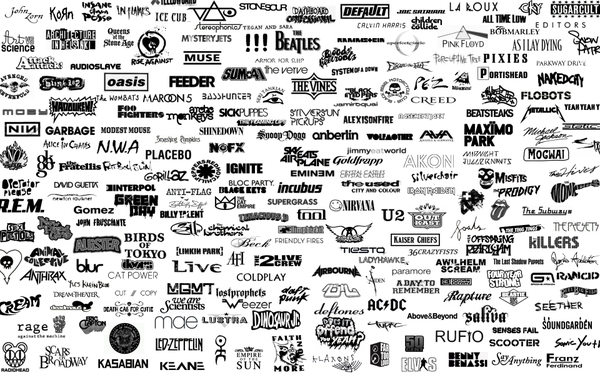 Music Logos Bands Wallpaper