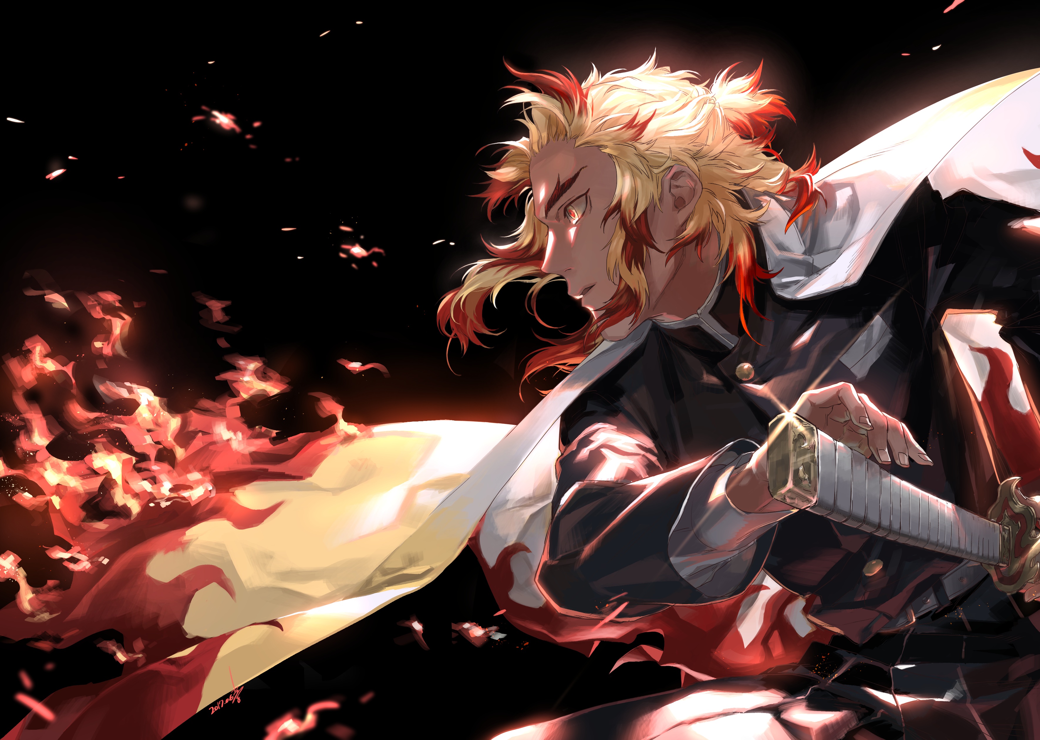 Rengoku S Flame Wallpaper