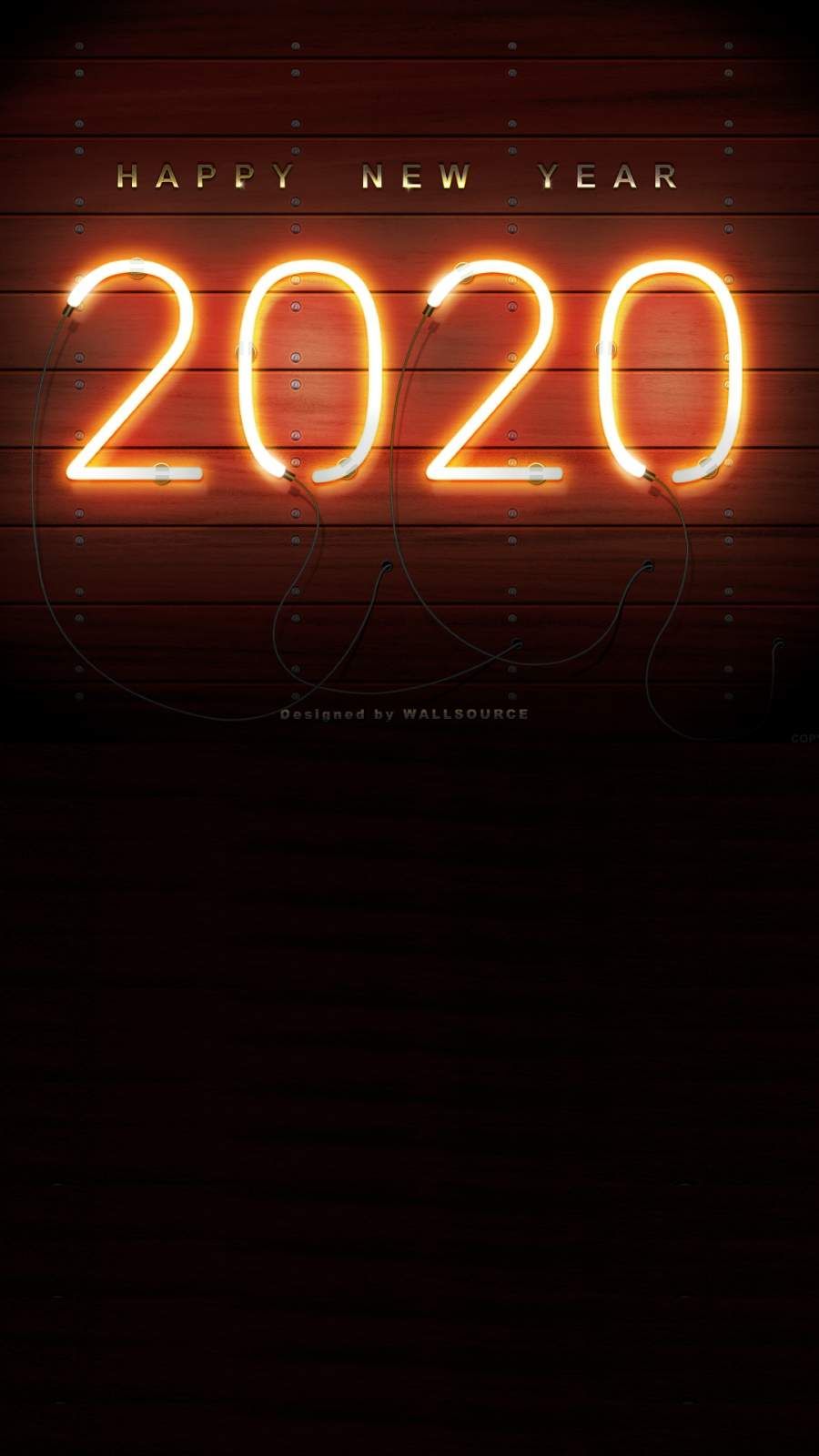 Happy New Year 2020 iPhone Wallpaper in 2020 Happy new year