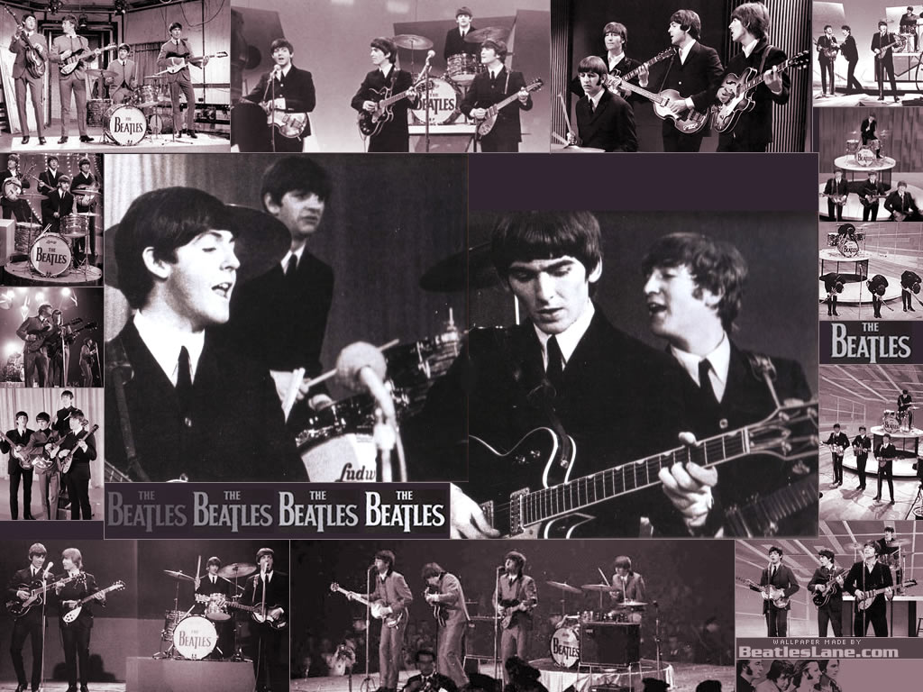 The Beatles Fen Meno Ingles Papel De Parede Wallpaper