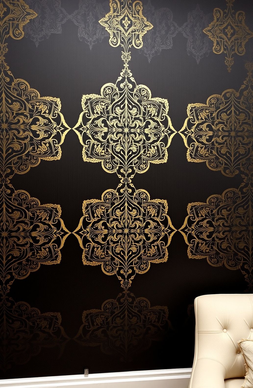 Black Elegant Wallpaper