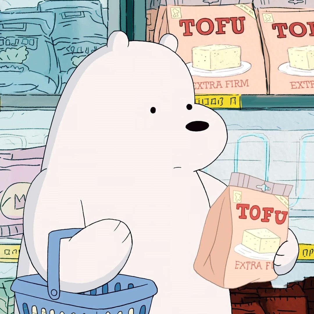 Ice Bear We Bare Bears Cartoon World Icons Wallpaper
