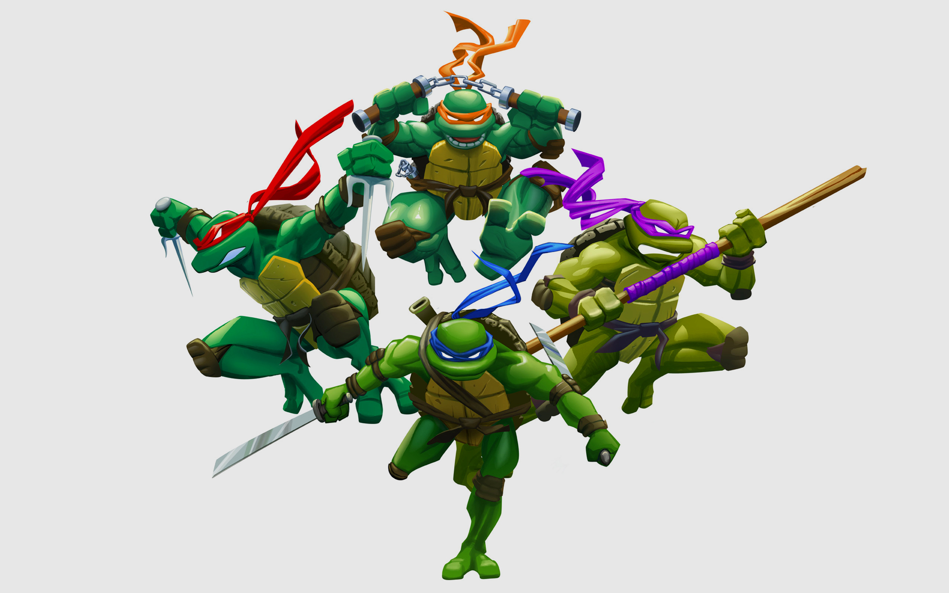 Wallpaper Teenage Mutant Ninja Turtles
