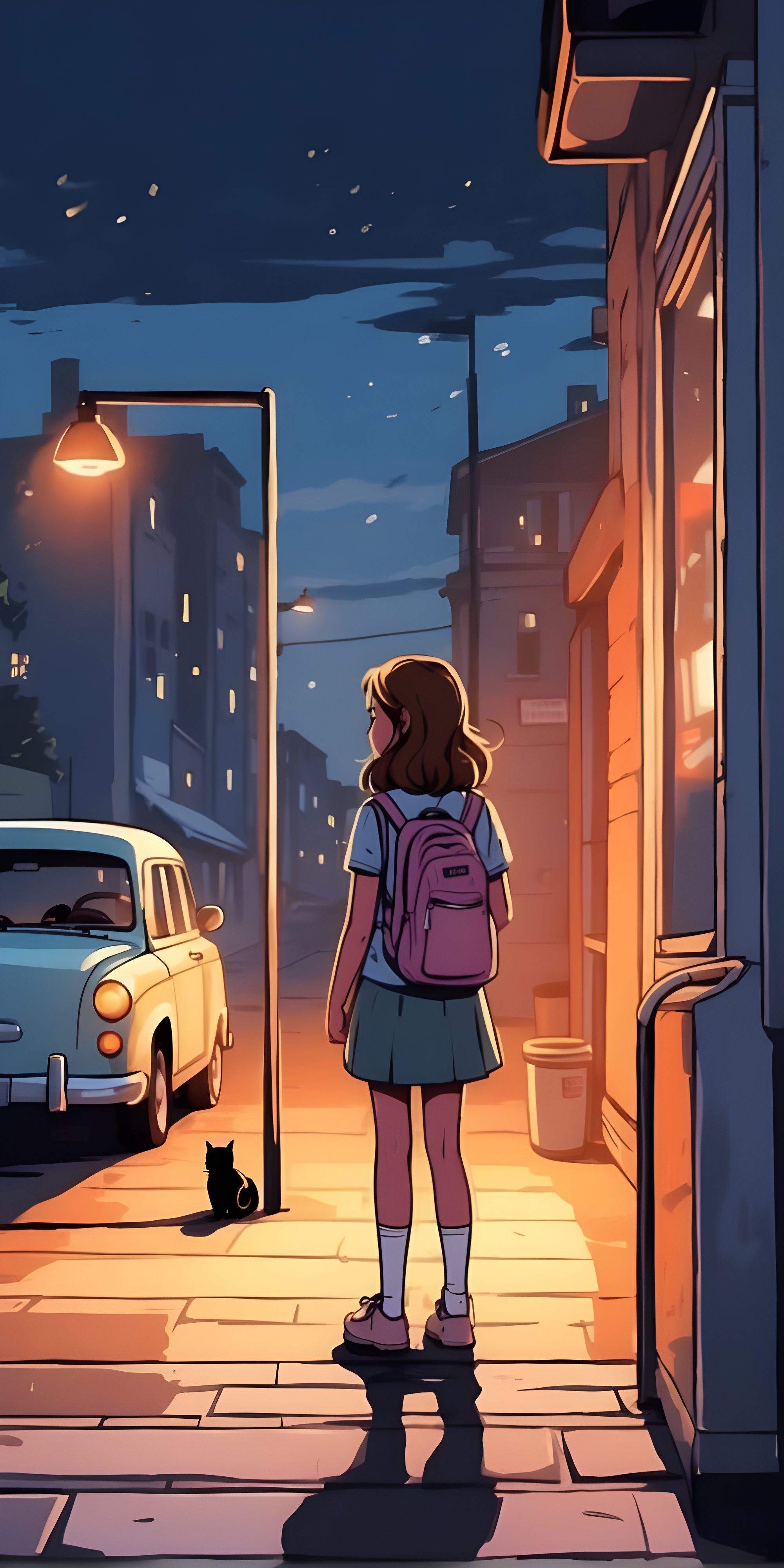 Girls Wallpaper Cartoon