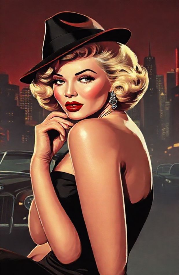 Marilyn Monroe Gangster Wallpaper