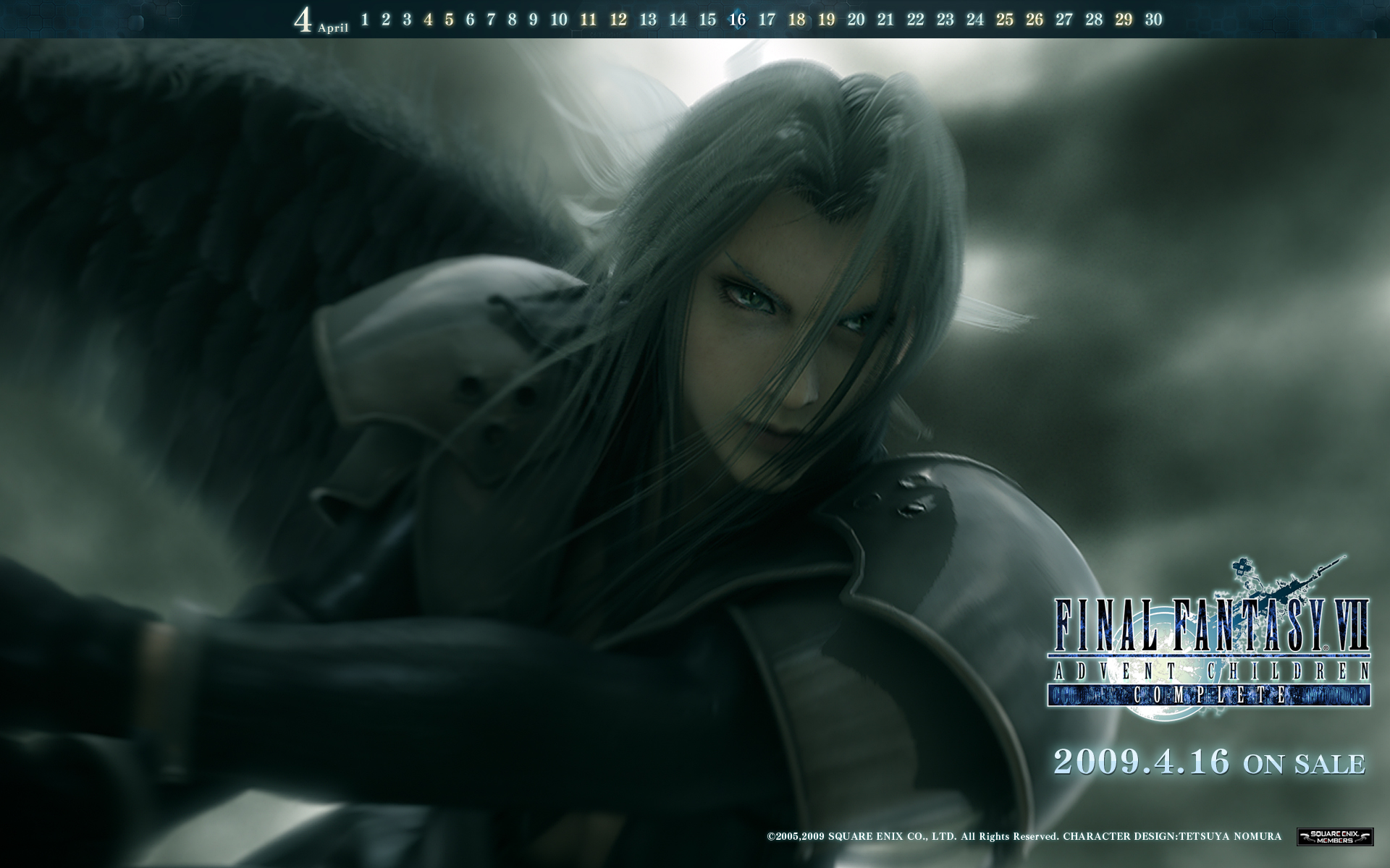 Two New Final Fantasy Vii Advent Children Wallpaper From Sqex