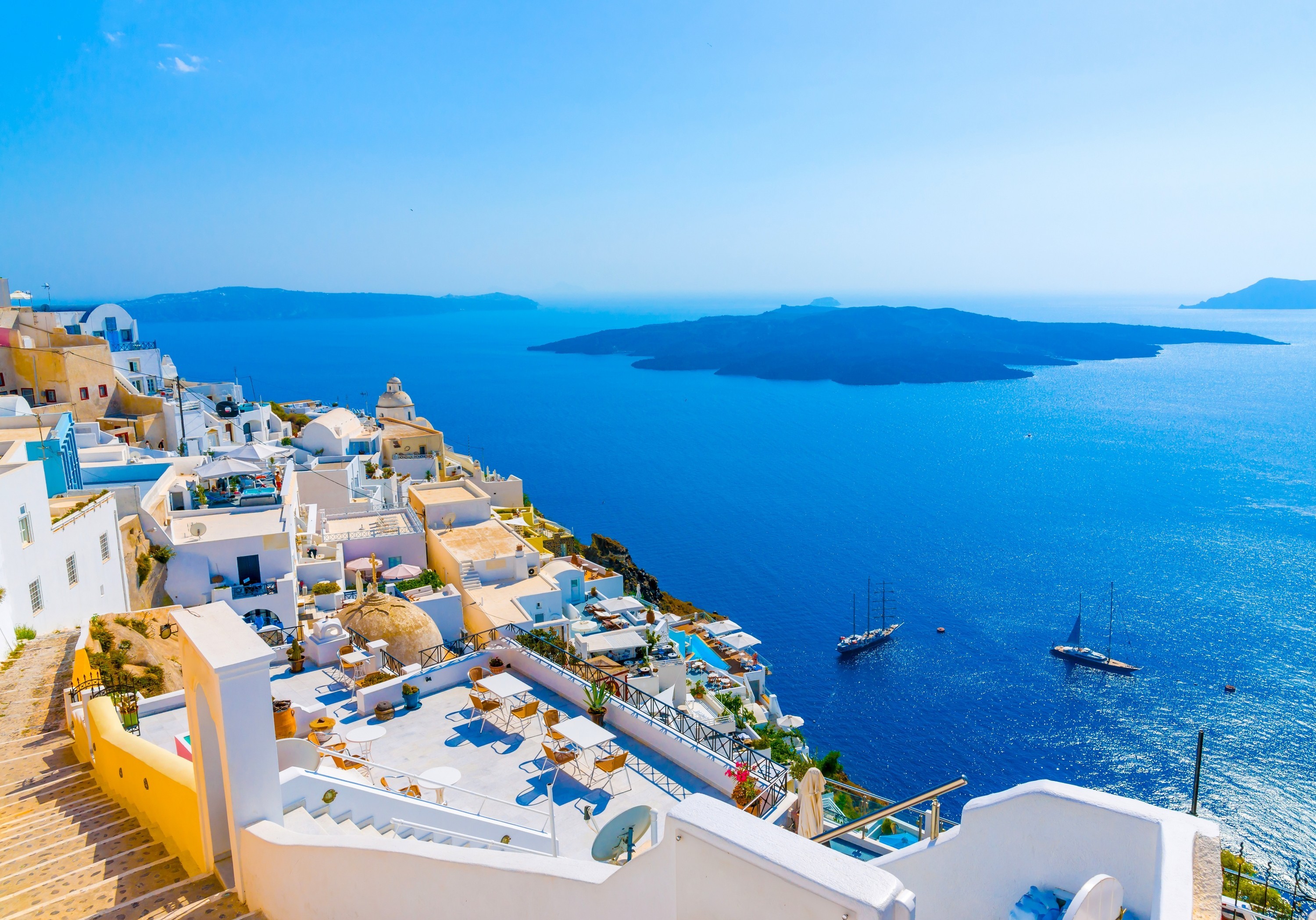 Greece HD Wallpaper Background Image