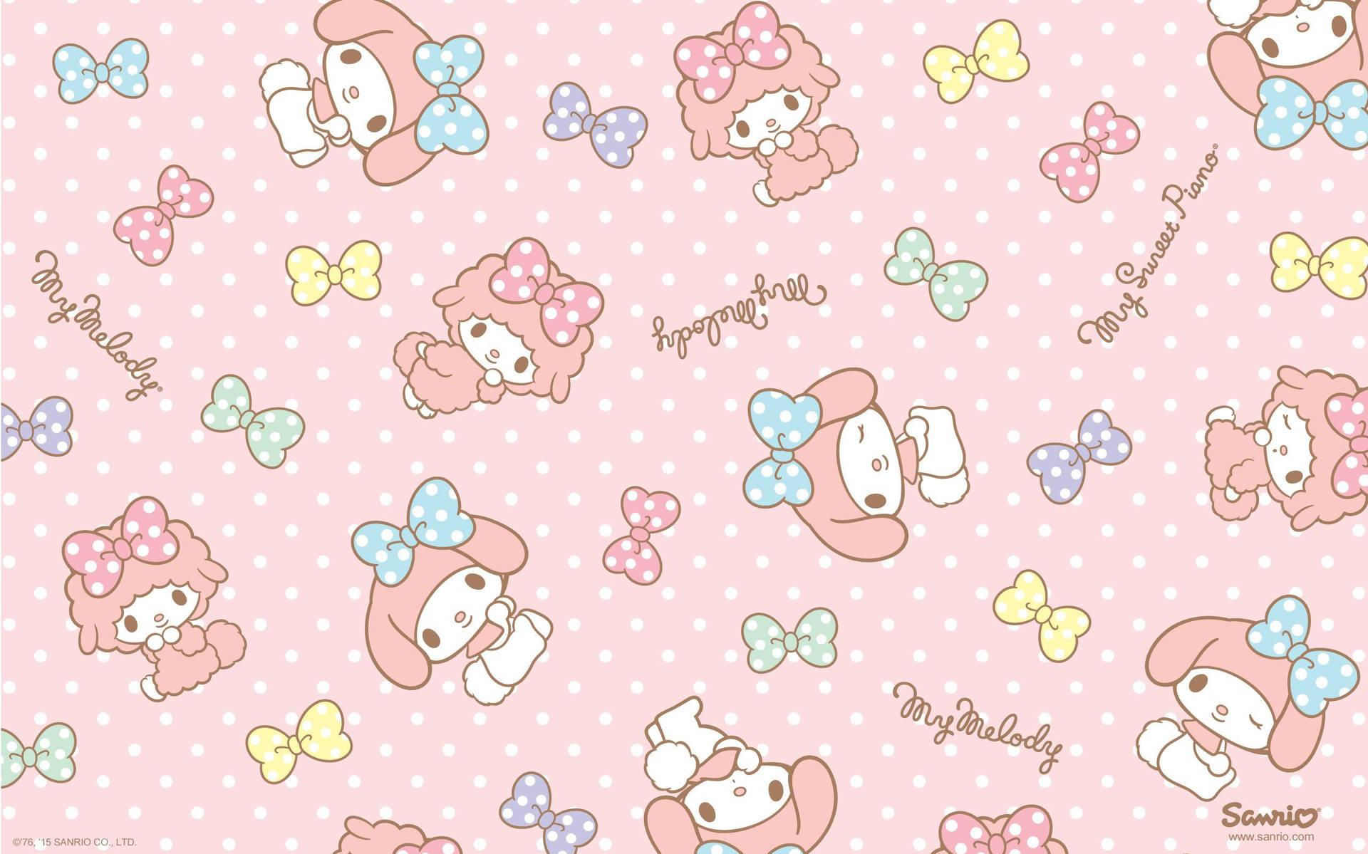 My Melody And Her Best Friends Wallpaper