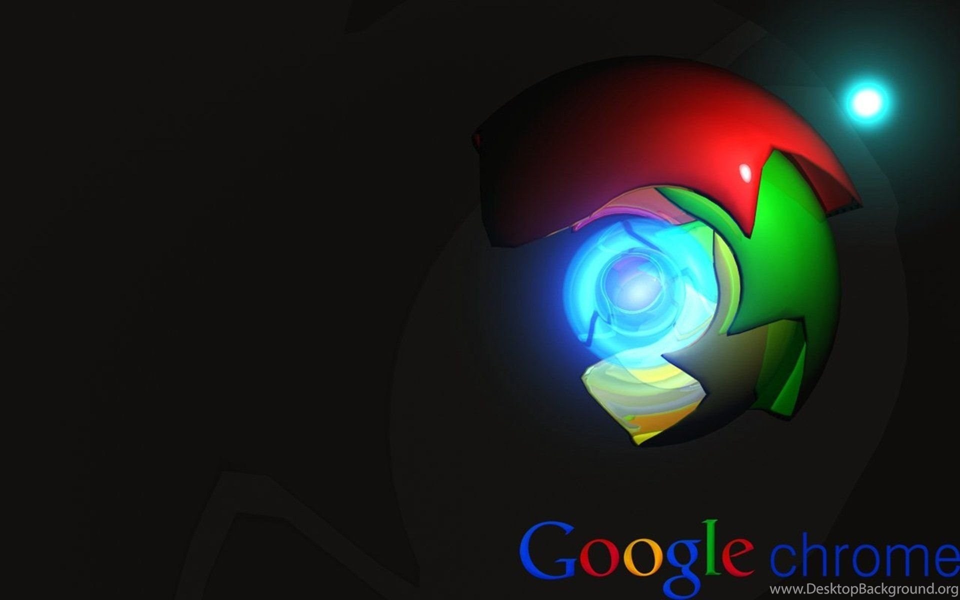 Google Chrome Puter Logo Poster Wallpaper Desktop Background