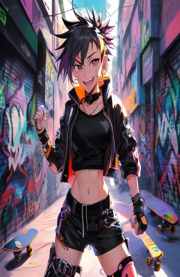 Anime Tomboy Wallpaper
