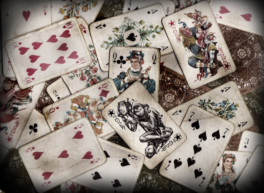 Playing Cards Background By Evilcaca