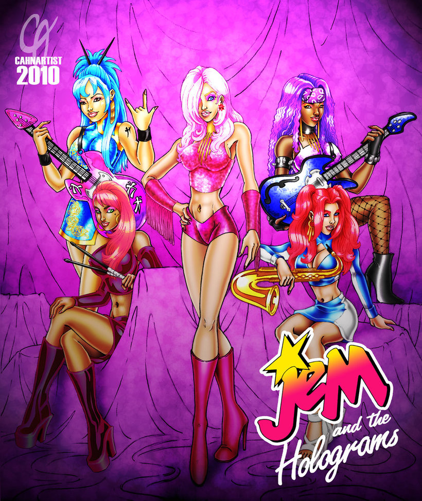 Jem and the Holograms Return by Cahnartist
