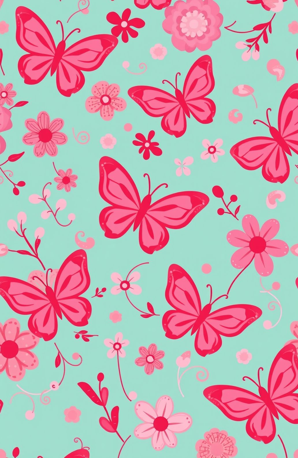 Bright Pink Wallpaper