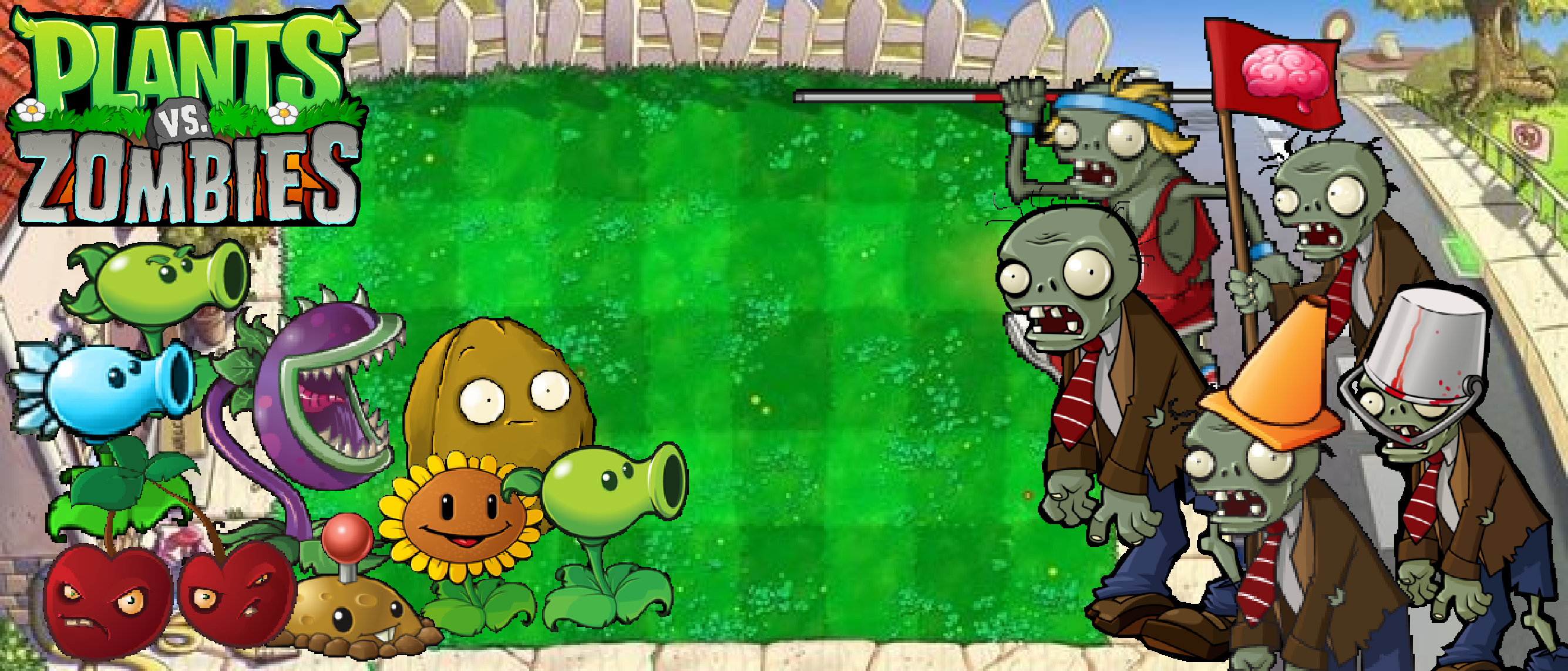 Plants Vs Zombies Day Wallpaper By Photographerferd On