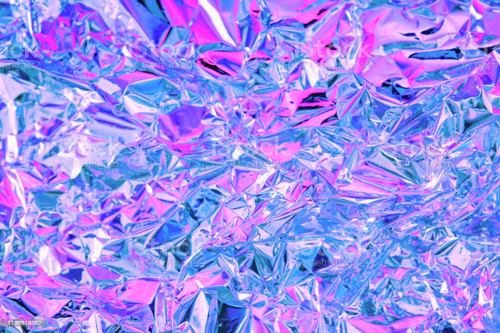 Bright Colored Holographic Background Stock Photo Image