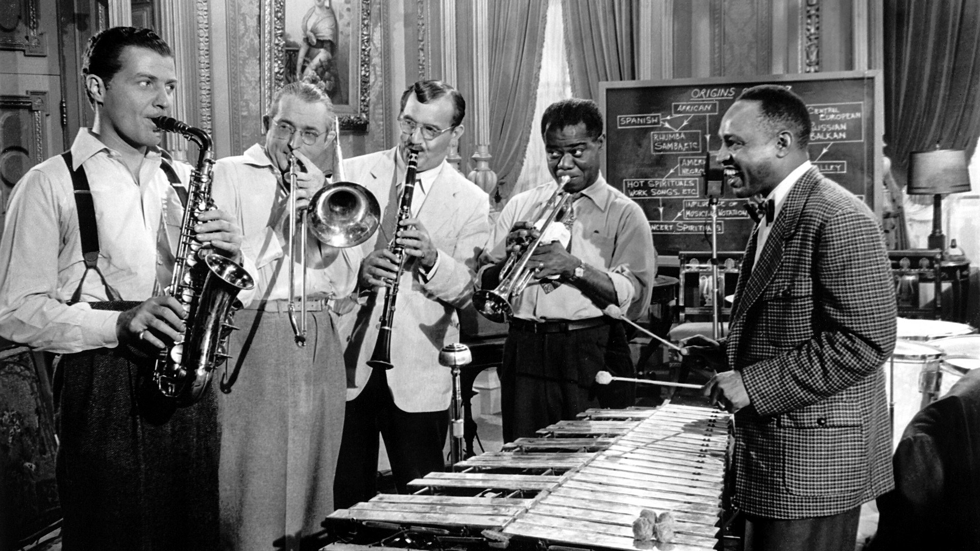 Louis Armstrong Dixieland Jazz Swing Traditional Pop F Wallpaper