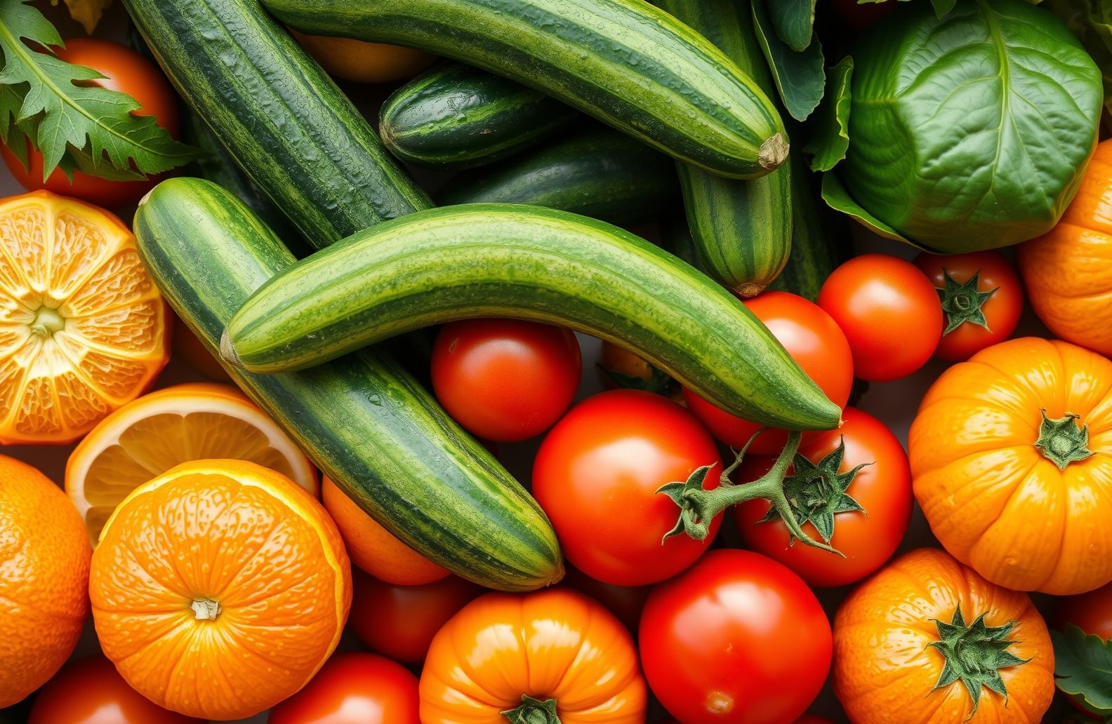 Wallpaper Fruits And Vegetables