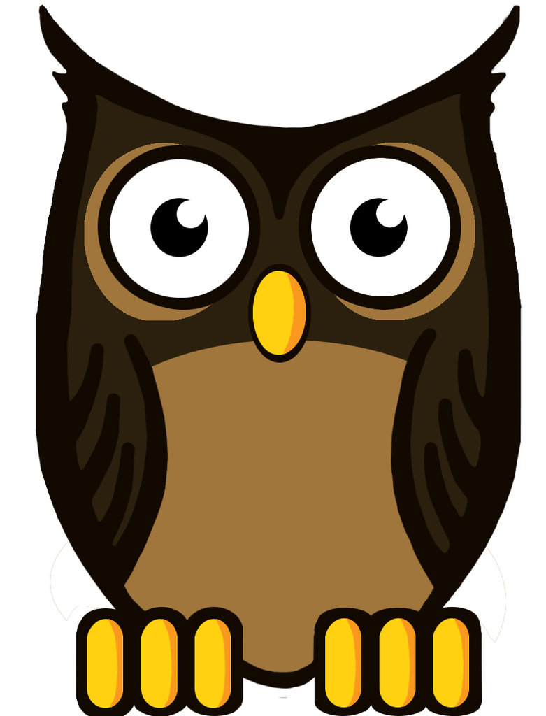 Cartoon Owl By Flamedreamer