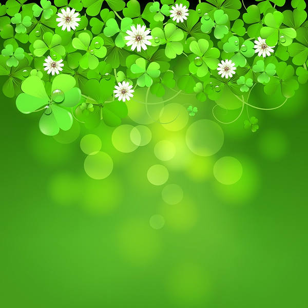 Related Pictures Background Shamrocks