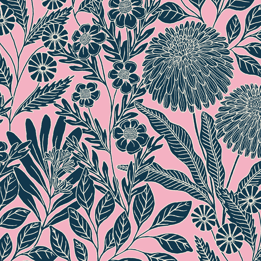 J Crew Prairie Dusk Abigail Borg Wallpaper Fabrics