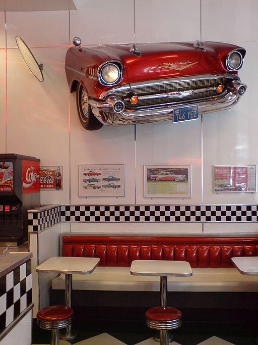 Burger King Pseudo 1950s American Diner