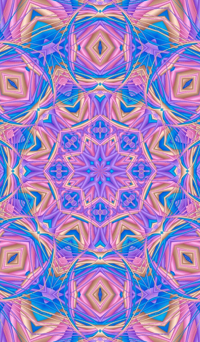 Fractal Kaleidoscope Wallpaper Fractals In