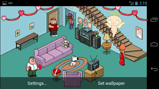 Family Guy Christmas Wallpaper Live