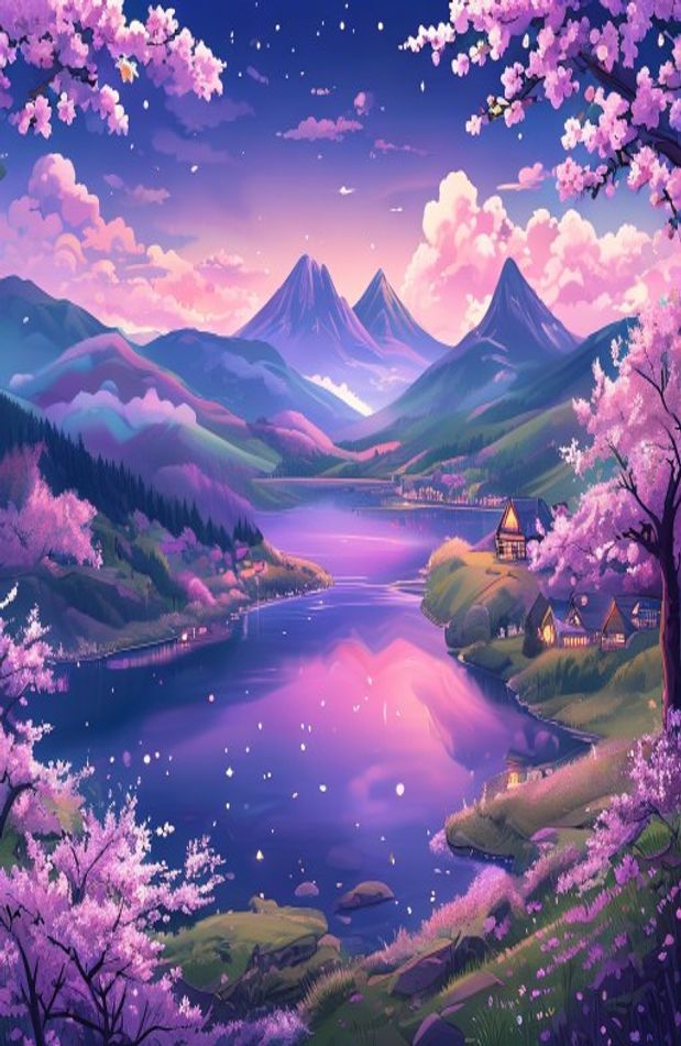 Anime Landscapes Wallpaper