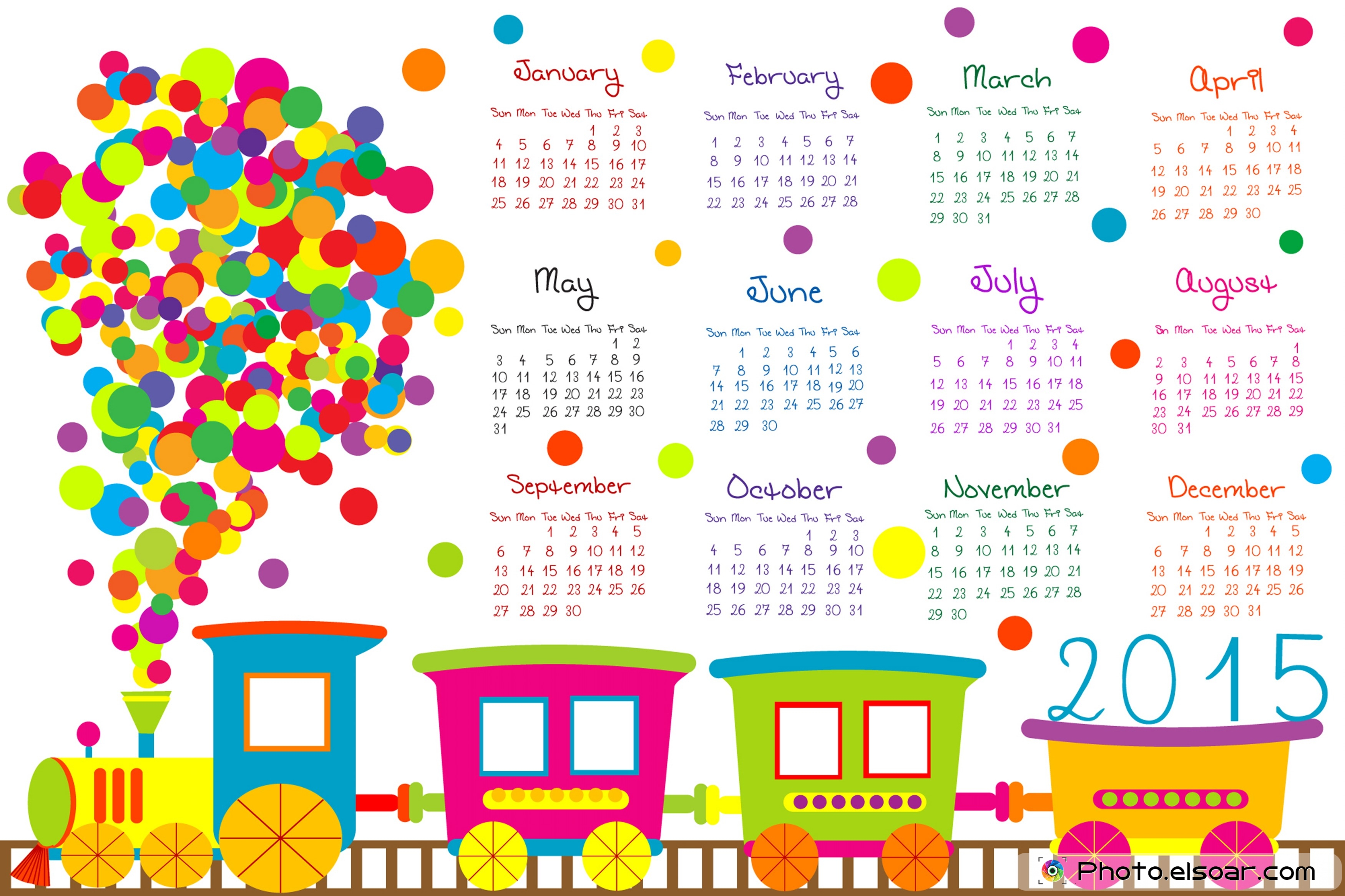2015 Year Calendar Wallpaper Download 2015 Calendar by Month 3500x2332