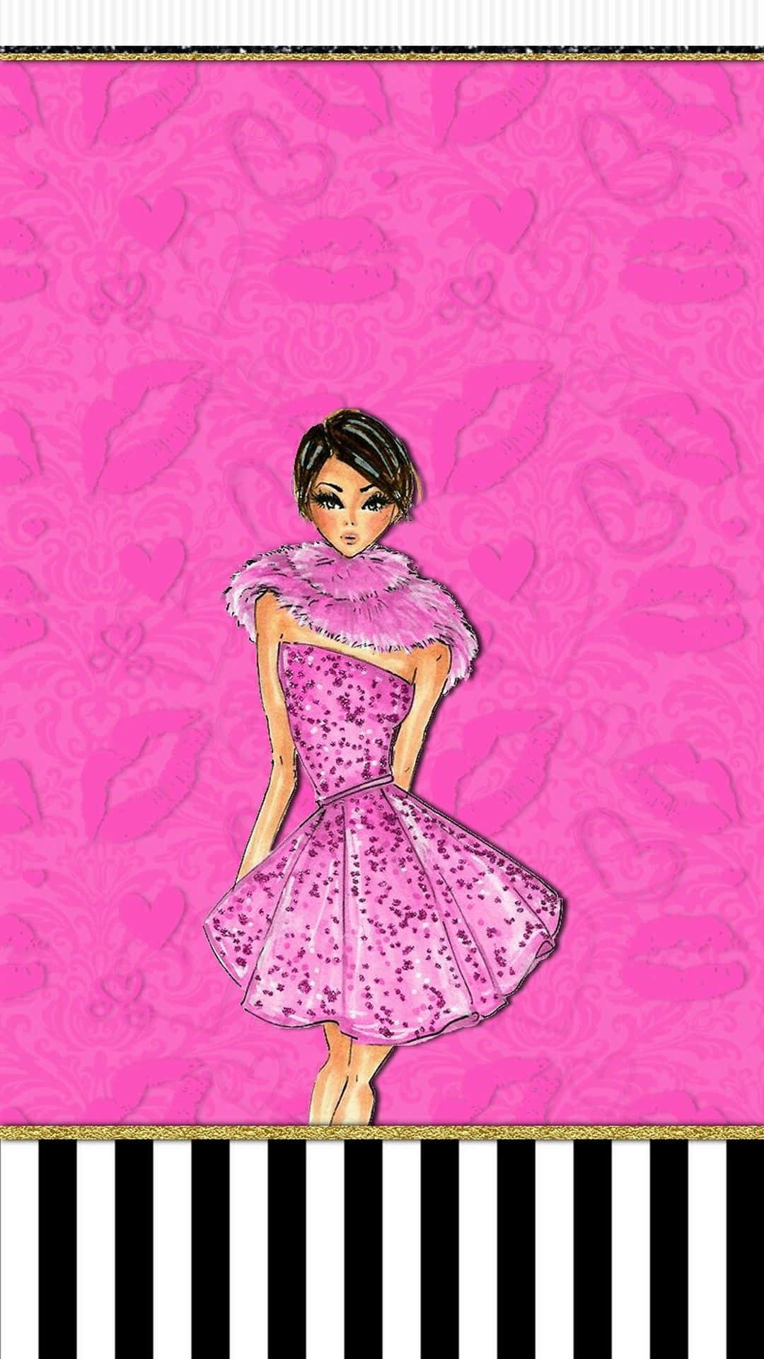 Girly Pink Aesthetic Wallpaper
