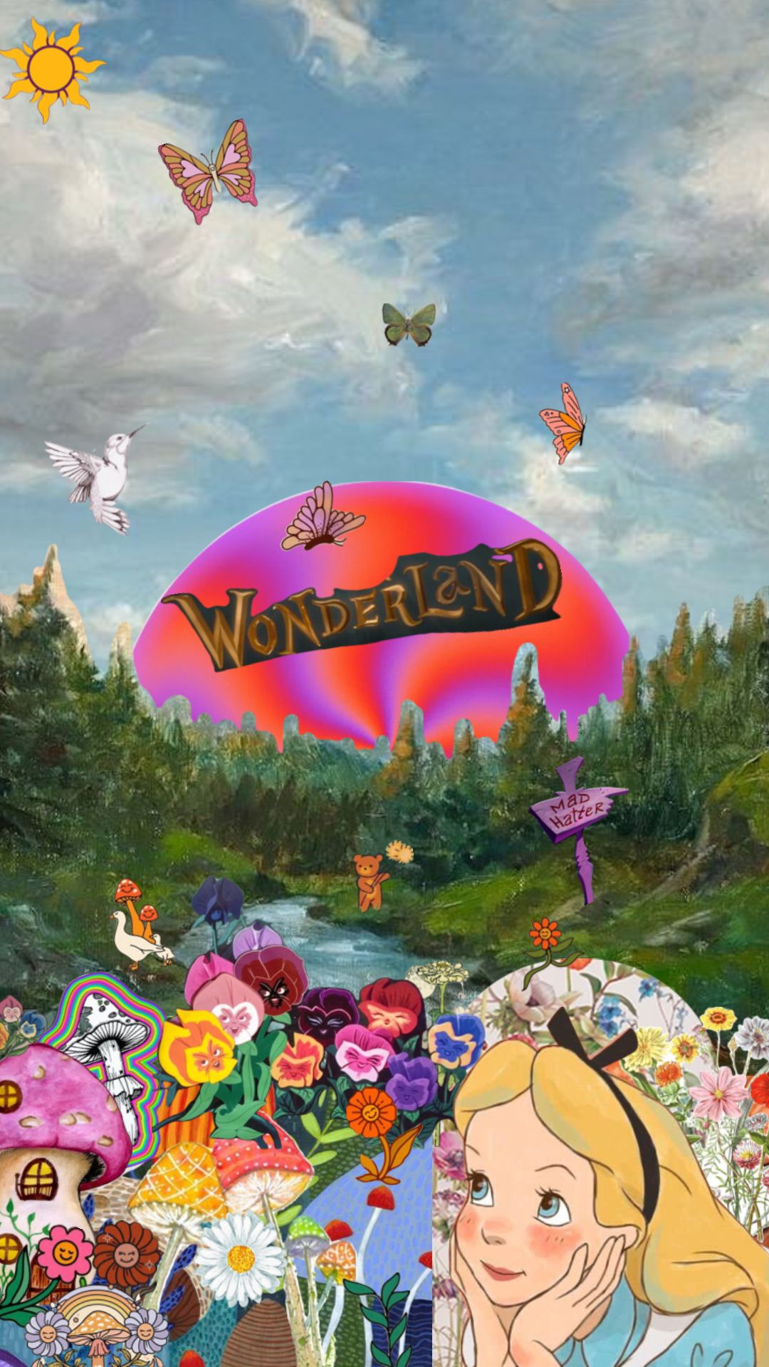 Alice In Wonderland Aesthetic Wallpaper
