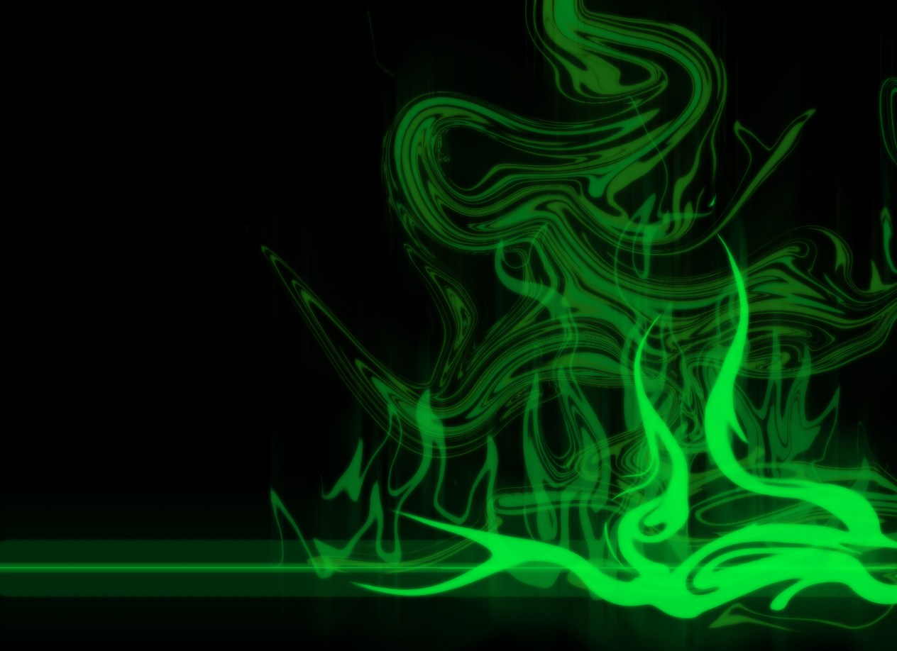 Green Smoke Tribal Fire by kerodhrone 1264x918