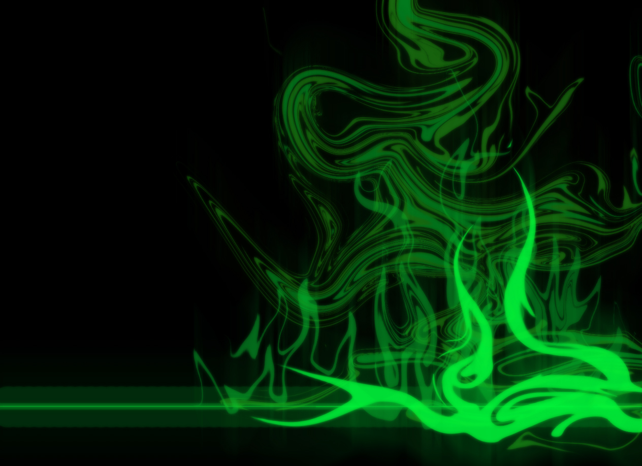 Green Smoke Tribal Fire By Kerodhrone